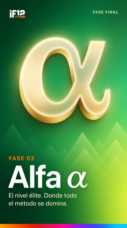 Módulo Fase Alfa dentro de la plataforma